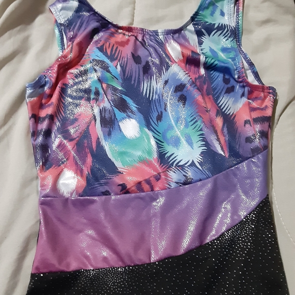 Gymnastic leotard Sz 6 and Sz 7. Multiple prints....$10 each - Picture 5 of 7